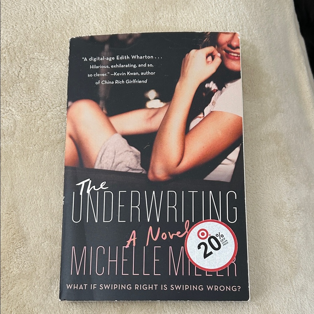 The Underwriting by Michelle Miller - Black & Pink Paperback